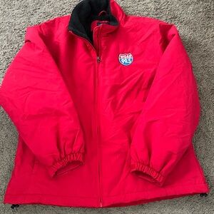 Lands' End Black and Red Jacket